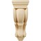 Ekena Millwork 5"W x 6 3/4"D x 14"H Large Traditional Wood Corbel, Maple CORW05X07X14TRMA - alternate 3